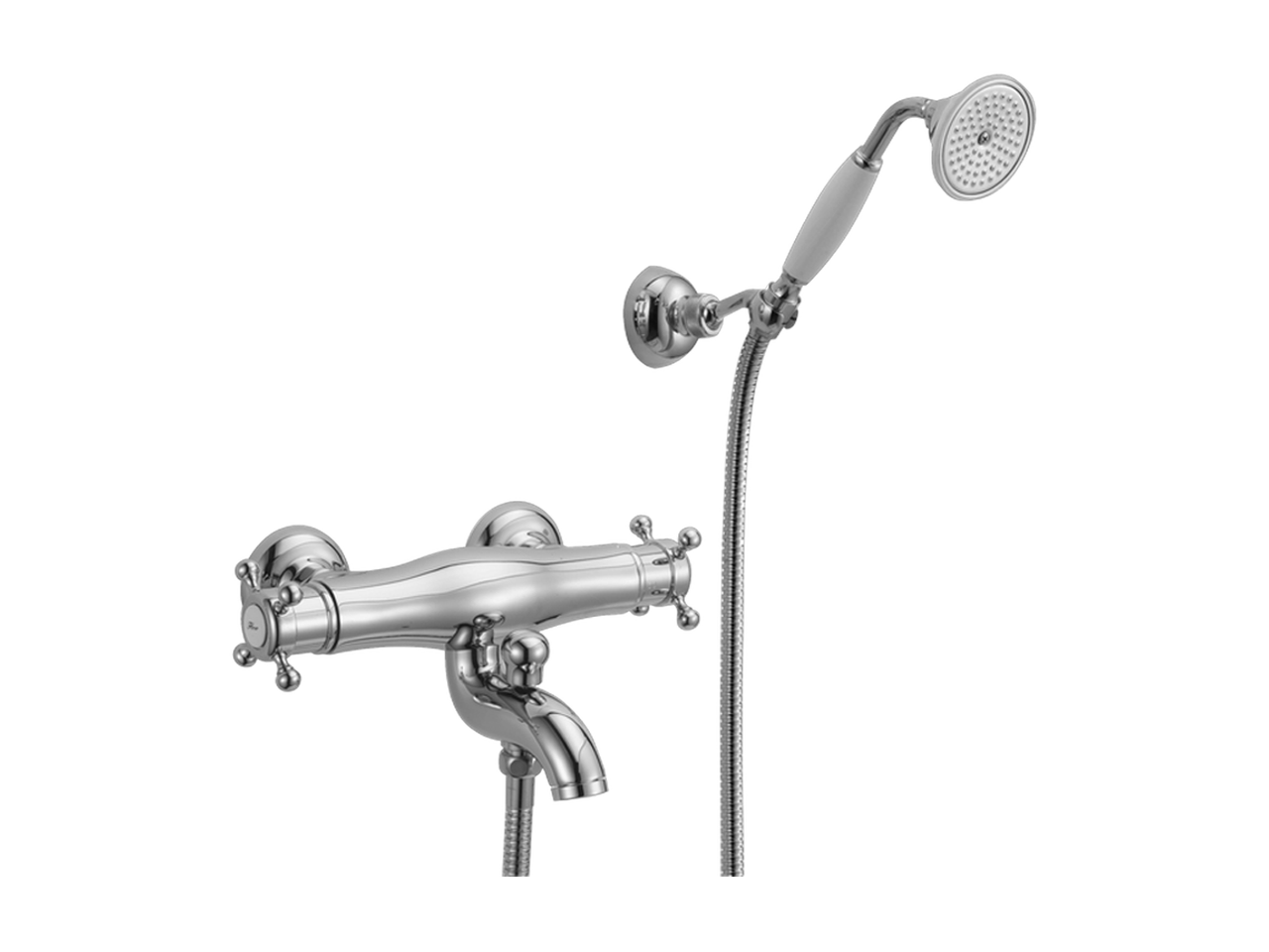 Thermostatic bath mixer, with shower set VICTORIAN - v1