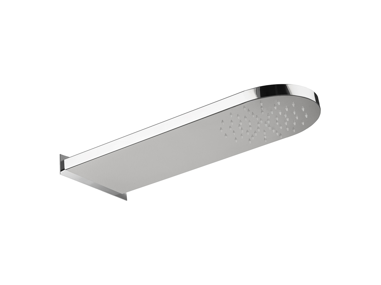 HUBERWall-mounted rectangular round showerhead ZEN_ZS122020