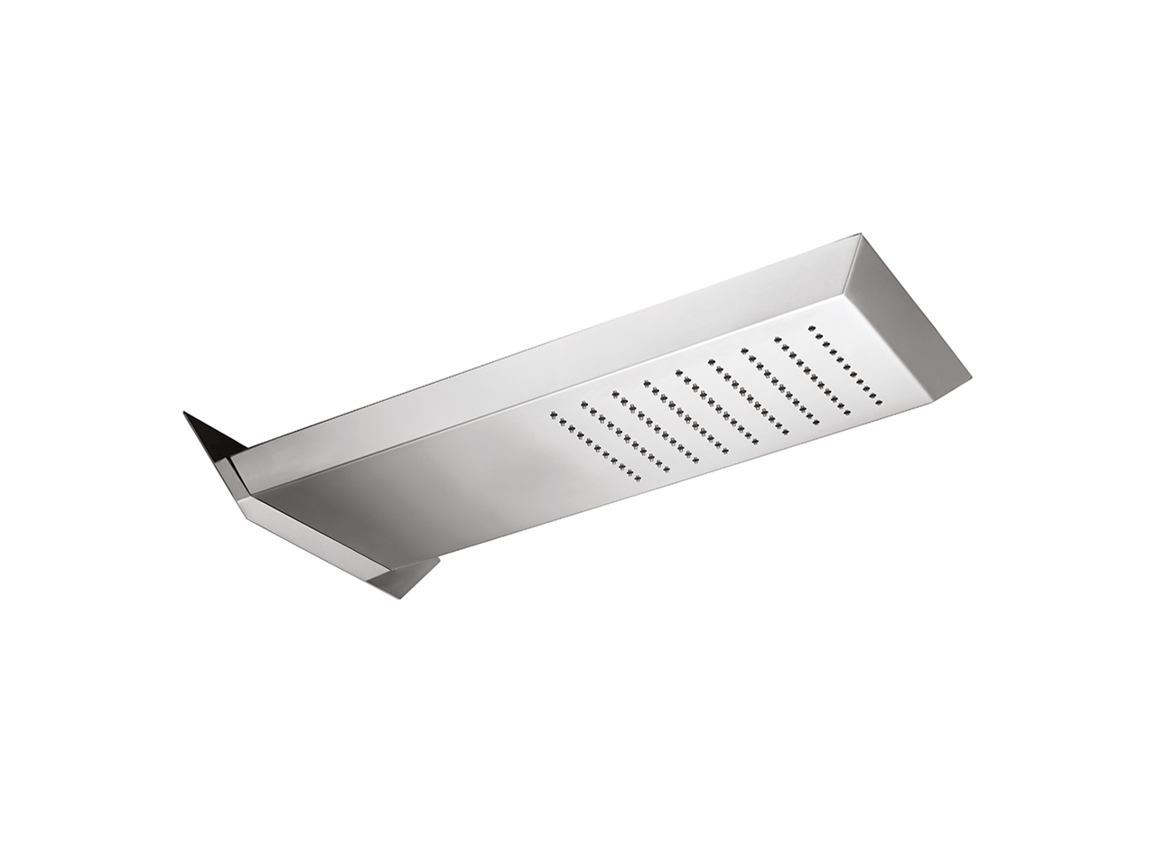 HUBERTrapezoidal wall-mounted showerhead ZEN_ZS122040