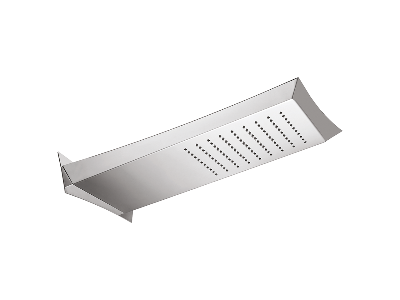 HUBERTrapezoidal wall-mounted showerhead ZEN_ZS122050