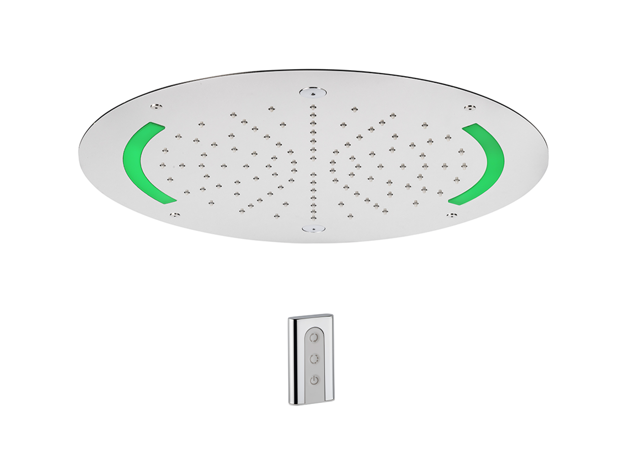 HUBERØ 420 mm Chromotherapy Ceiling showerhead ZEN_ZS1C0020