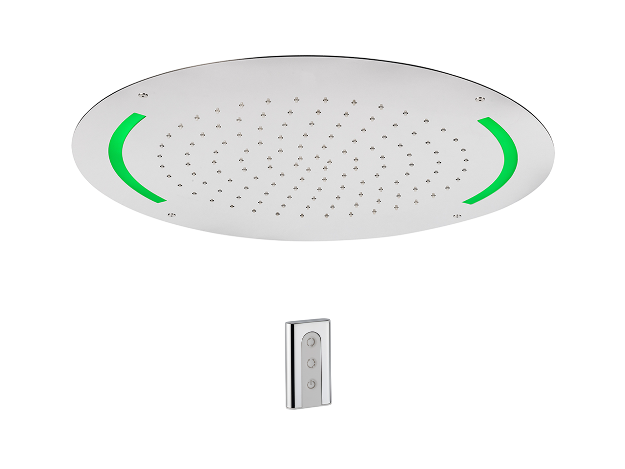 HUBERØ 550 mm Chromotherapy Ceiling showerhead ZEN_ZS1C0030