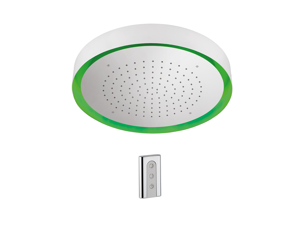 HUBERØ 570 mm Chromotherapy Ceiling showerhead ZEN_ZS1C0140