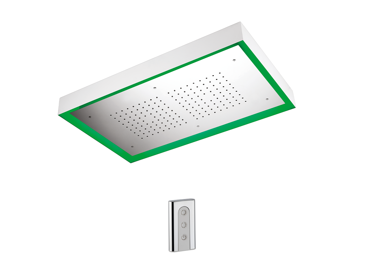 HUBER770x470 mm Chromotherapy Ceiling showerhead ZEN_ZS1C0150