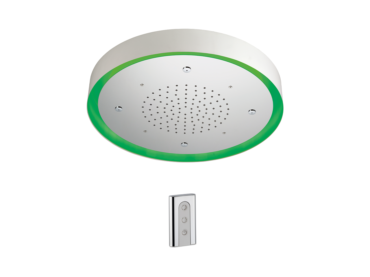 HUBERØ 570 mm Chromotherapy Ceiling showerhead ZEN_ZS1C0170