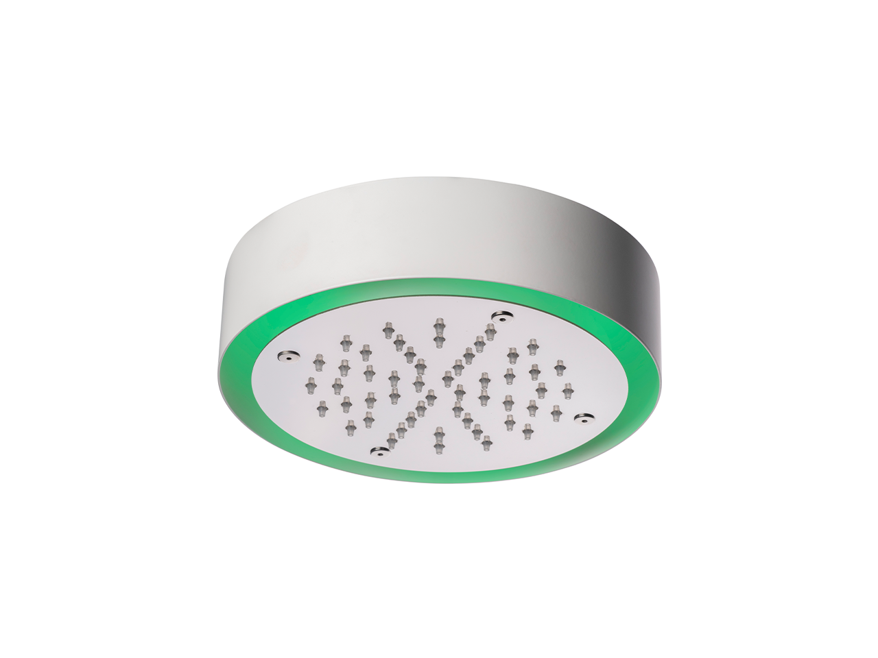 HUBERØ 200 mm Chromotherapy Ceiling showerhead ZEN_ZS1C0250