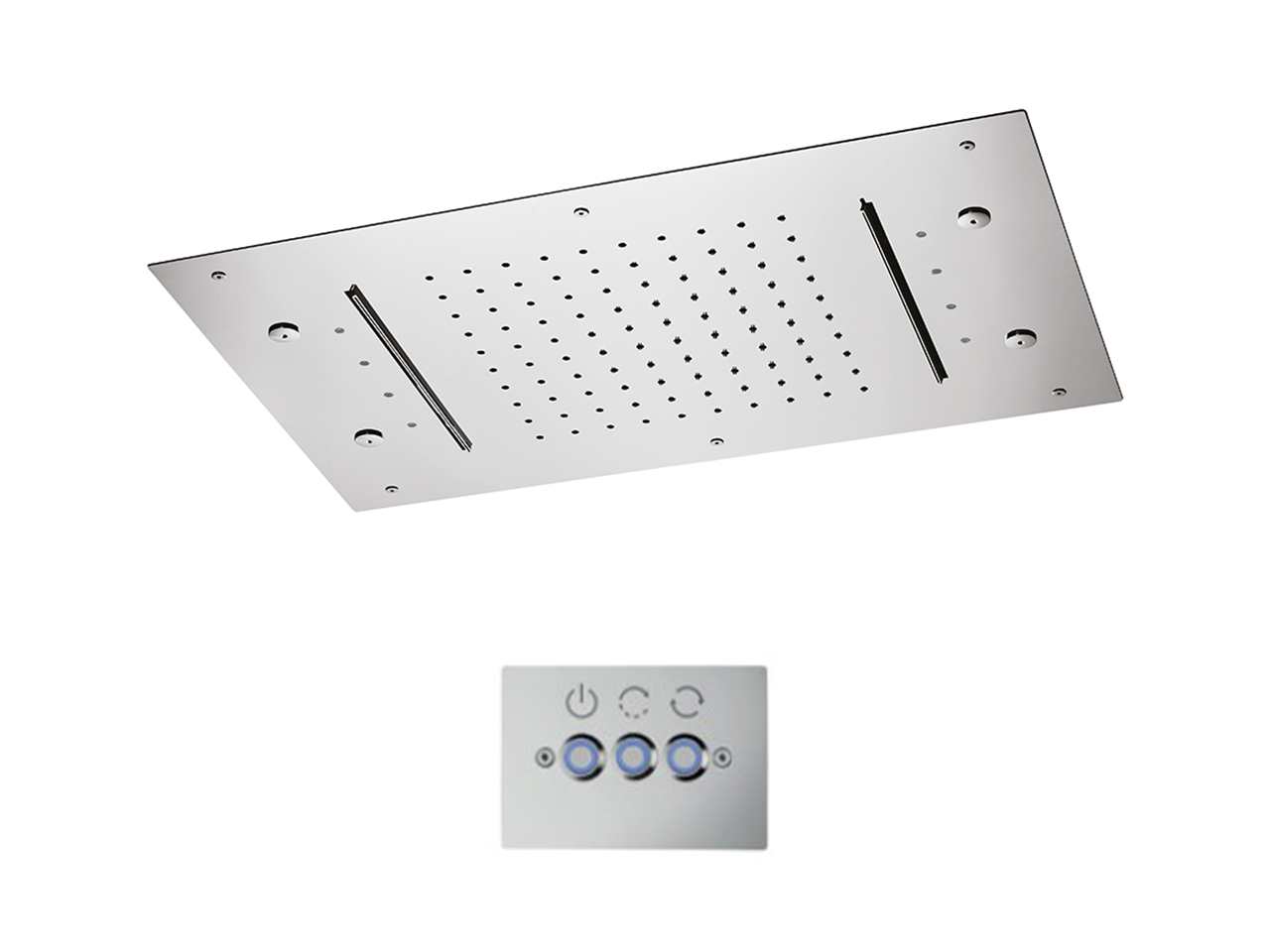 HUBER600x400 mm Ceiling showerheads ZEN_ZS1C0375